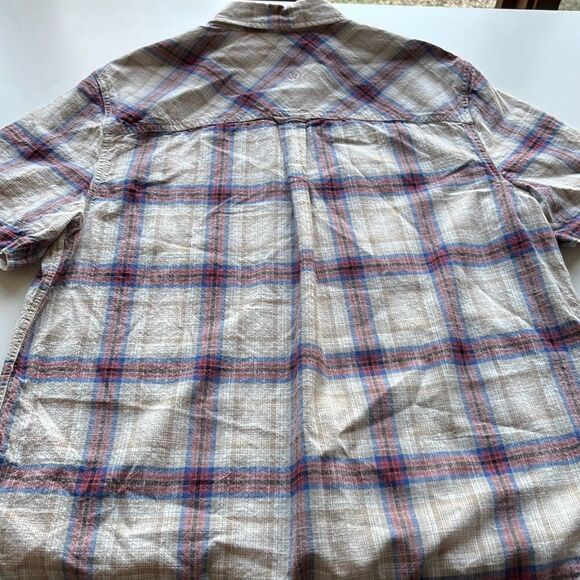 Fat Face Plaid Short Sleeve Button Up Sz. XL - Picture 5 of 8
